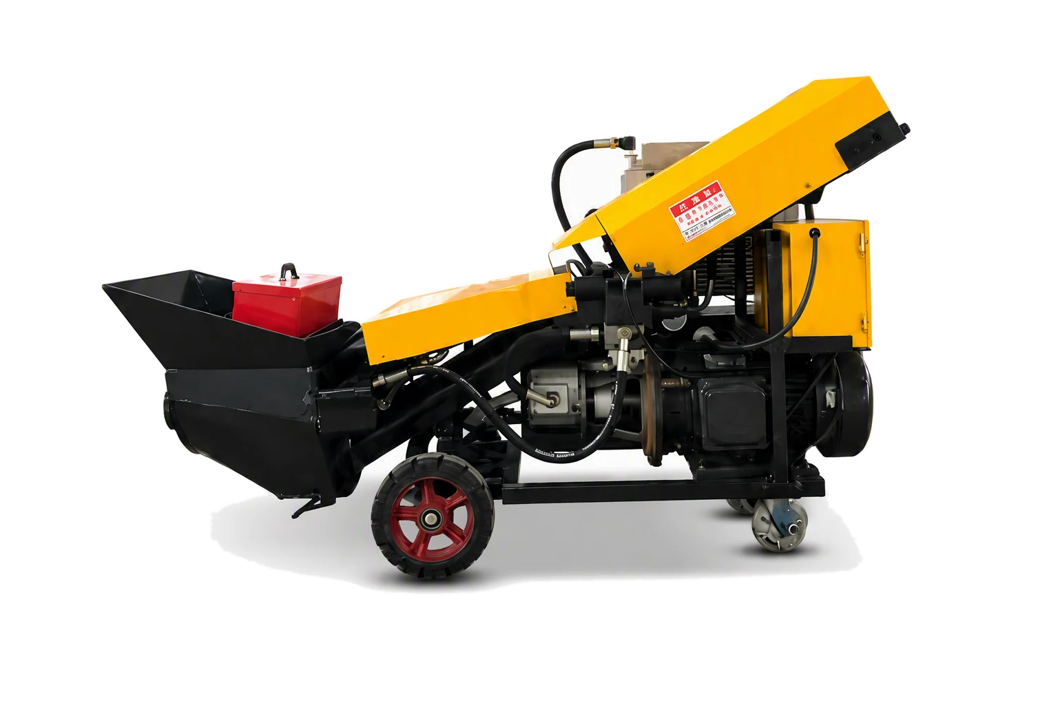 Electric 15 Concrete Pump factory product photo, Electric Concrete Pump, manufactured by Hebei Pinjin Machinery in Xingtai, Hebei, China