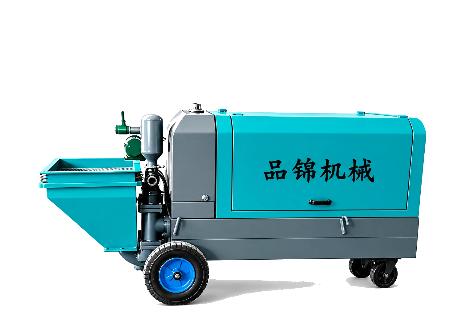 High-Flow Hydraulic Concrete Spraying Machine factory product photo, Concrete Spraying Machine, manufactured by Hebei Pinjin Machinery in Xingtai, Hebei, China