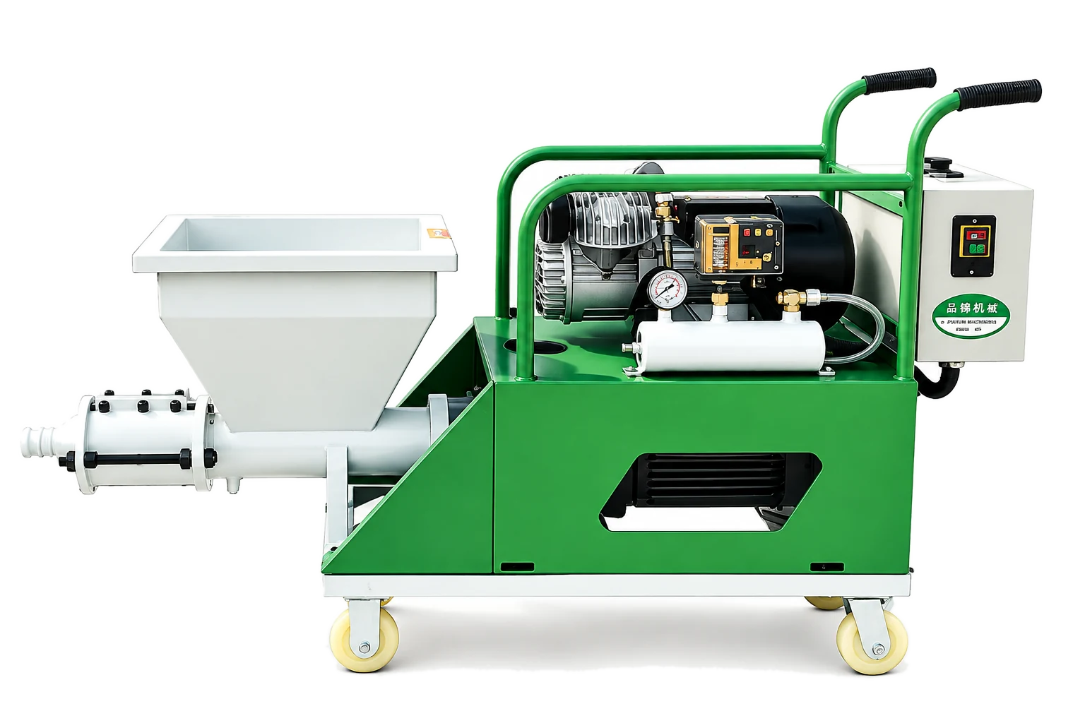 Type 311 Mortar Spraying Machine factory product photo, Mortar Spraying Machine, manufactured by Hebei Pinjin Machinery in Xingtai, Hebei, China